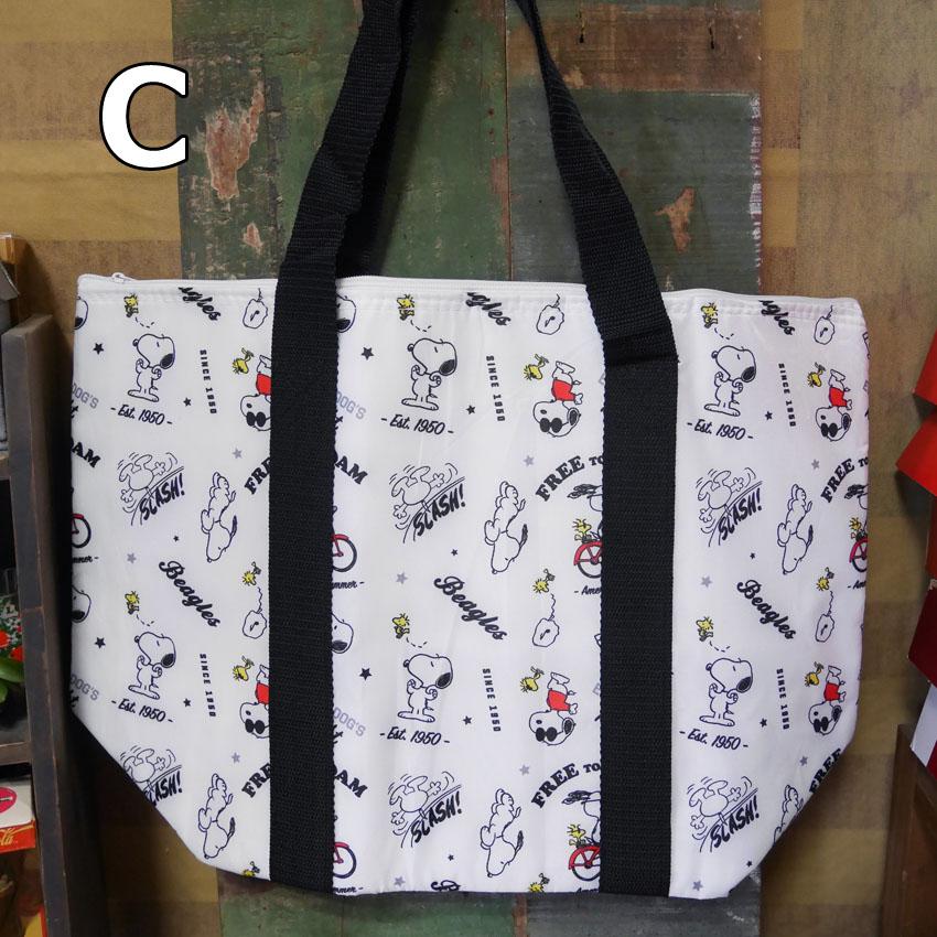 SNOOPY スヌーピー 保冷 ビッグトートバッグ 保冷バッグ PEANUTS