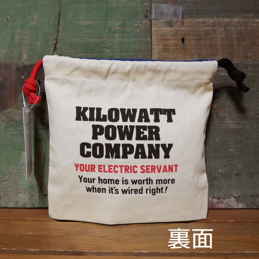 アメリカン 巾着袋 DRAWSTRING BAG 小物収納袋 アメリカン雑貨
