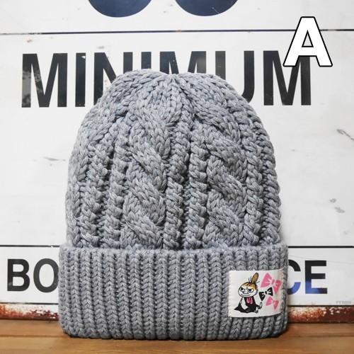 MOOMIN（ムーミン） ケーブルニットキャプ メンズ レディース ニット帽
