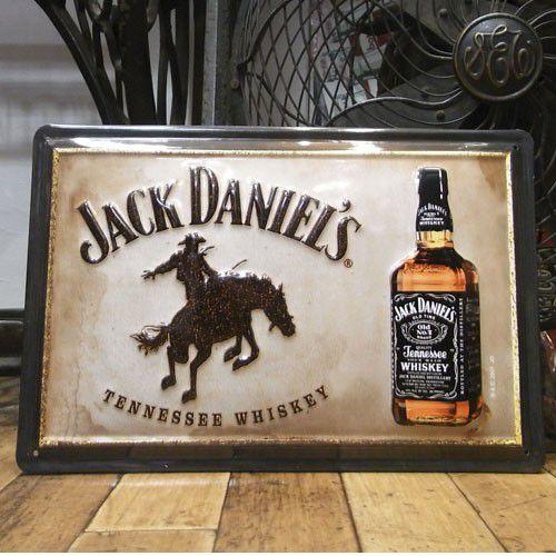 ブリキ看板 ジャックダニエル インテリア メタルサインプレート