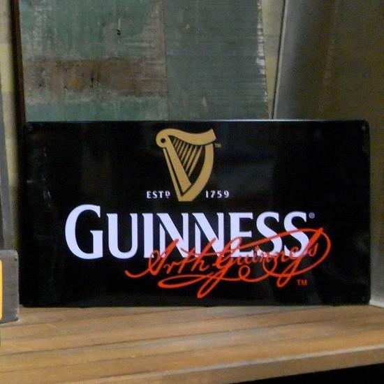 ギネスビール インテリア ティンサイン GUINNESS ブリキ看板