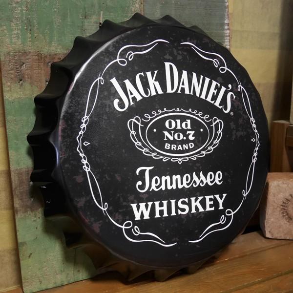 ジャックダニエル ボトルキャップサイン JACK DANIEL'S インテリア