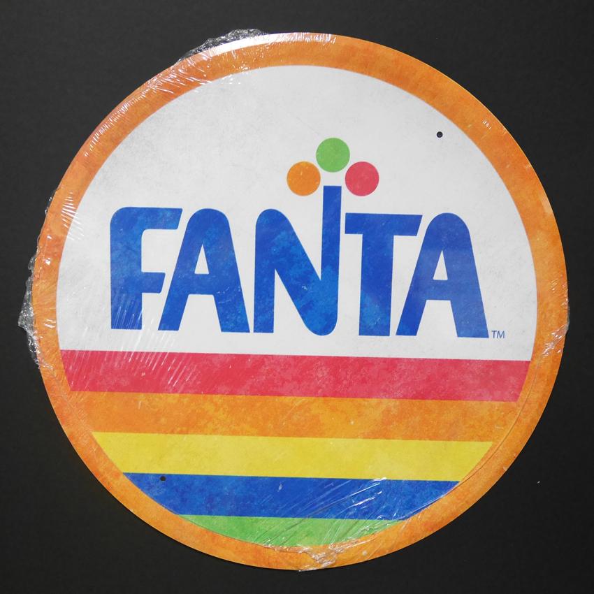 ブリキ看板 ファンタ インテリア Fanta アンティーク ブリキ看板 ファンタ インテリア Fanta アンティーク