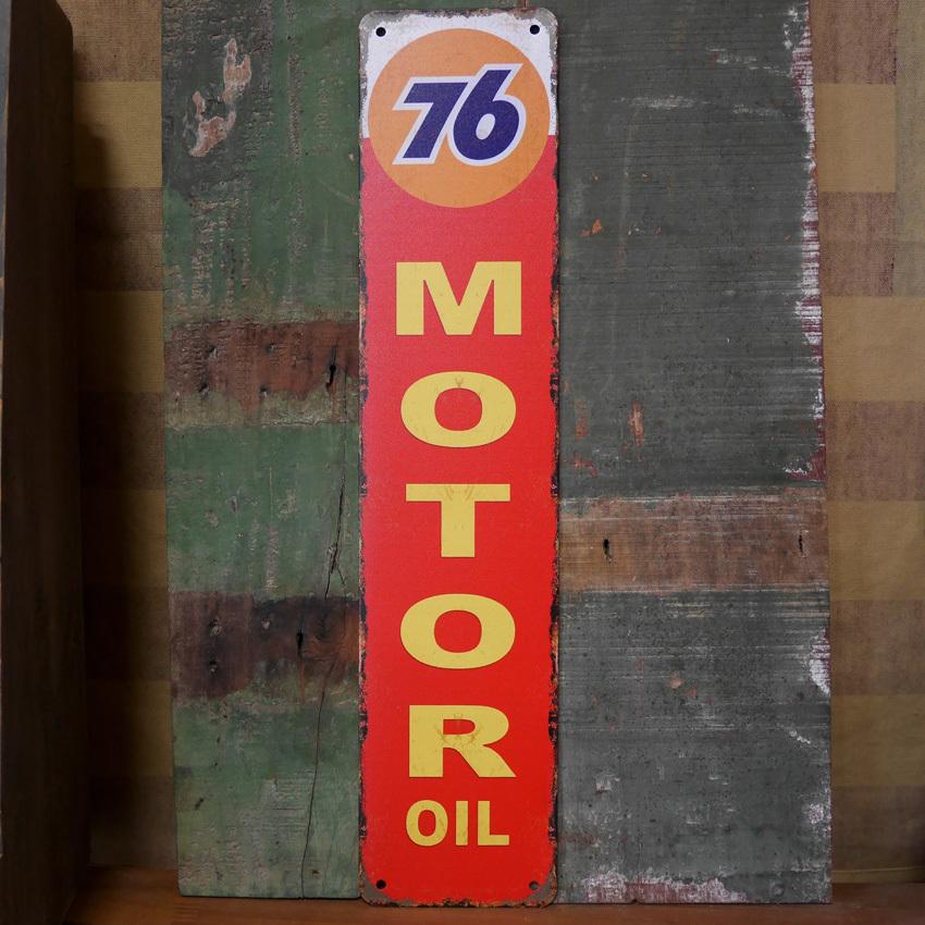 アメリカンサインボード MOTOR 76 インテリア ブリキ看板 : アメリカン