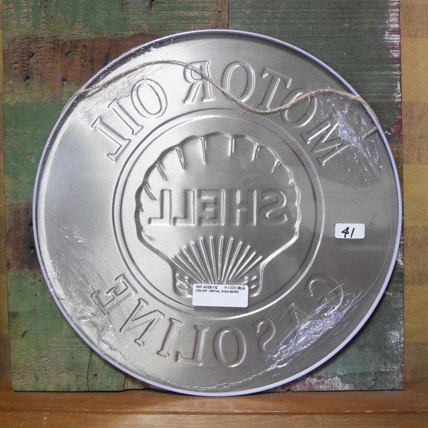 SHELL CLASSIC ブリキ看板 シェルオイル ティンサイン インテリア