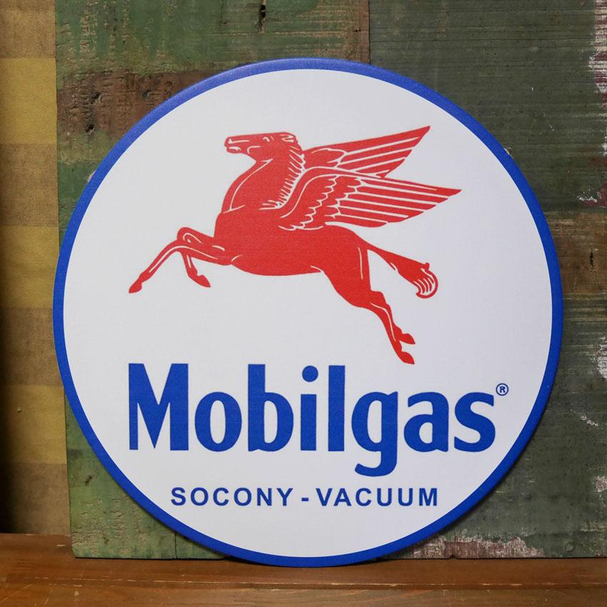 アメリカンサインボード Mobilegas インテリア モービルガス 丸型 