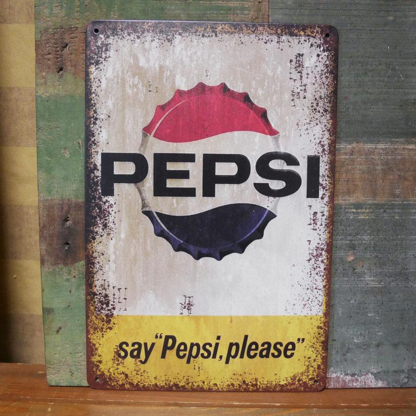 PEPSI（ペプシ） ペプシコーラ アメリカンサインボード PEPSI COLA