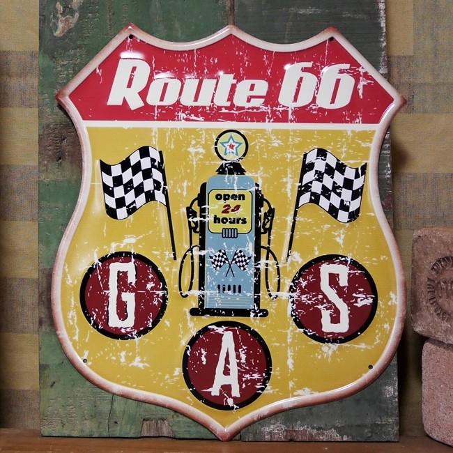 ルート66 アンティークエンボスプレート ブリキ看板 ROUTE66 インテリア GAS アメリカン雑貨 :bk-r66-65:アメリカン雑貨のグッズファーム - 通販 - Yahoo!ショッピング ルート66 アンティークエンボスプレート ブリキ看板 ROUTE66 インテリア GAS アメリカン雑貨 :bk-r66-65:アメリカン雑貨のグッズファーム - 通販 - Yahoo!ショッピング