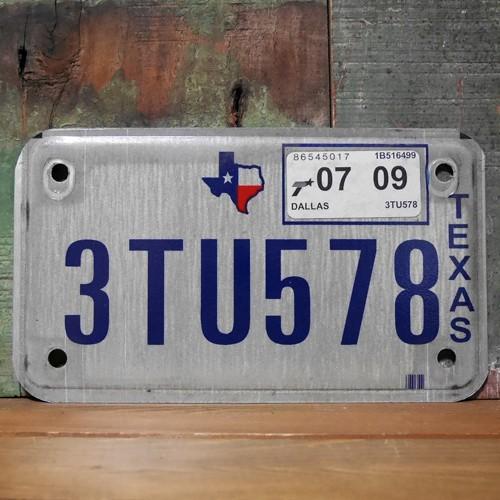 TEXAS ユーズドバイク ナンバープレート テキサス インテリア