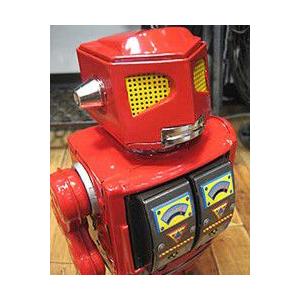 ブリキのおもちゃ ブリキの電動ロボット 流星魔神 ロボット｜goodsfarm｜06
