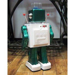 ブリキギアロボット ブリキのおもちゃ ブリキの電動ロボット ニューギアロボット