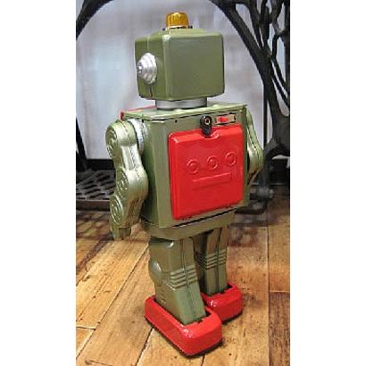 ブリキのおもちゃ ブリキの電動ロボット スターパトロール
