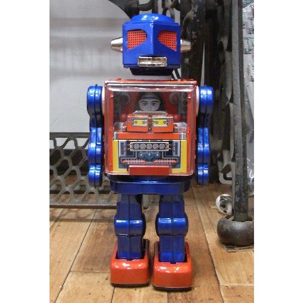 ブリキのおもちゃ ブリキの電動ロボット メタルフロンティア