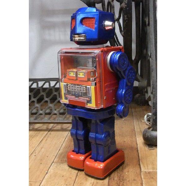 ブリキのおもちゃ ブリキの電動ロボット メタルフロンティア