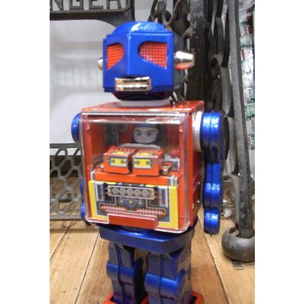 ブリキのおもちゃ ブリキの電動ロボット メタルフロンティア