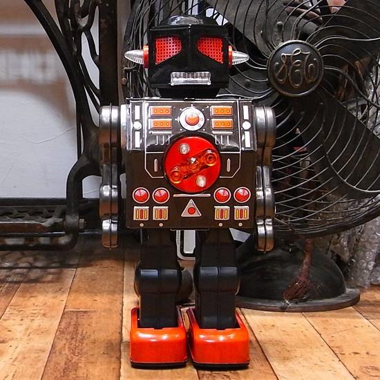 マシンガンロボット ブリキのおもちゃ ブリキの電動ロボット