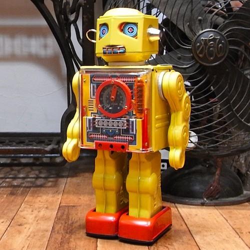 ニューメーターロボット ブリキのおもちゃ ブリキの電動ロボット