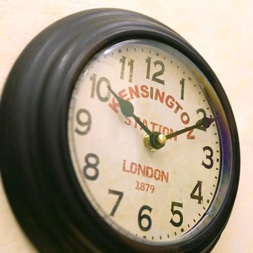 アンティーククロック 壁掛け時計 KENSINGTON STATION : アメリカン