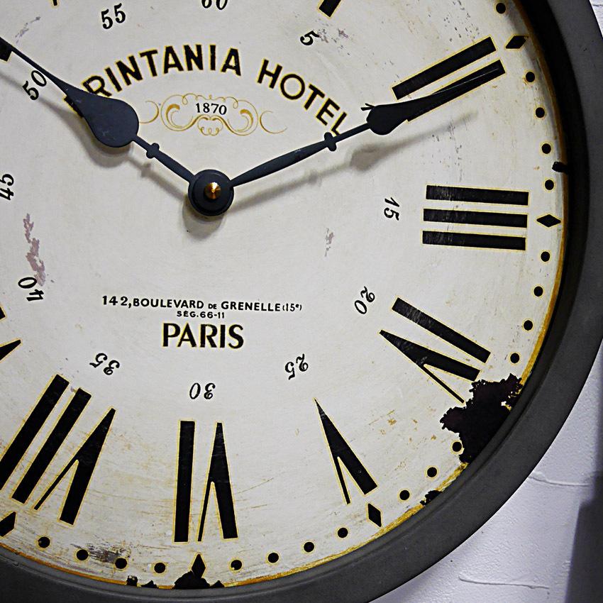 グレーシュ・ウォールクロック 壁掛け時計 アンティーク レトロ