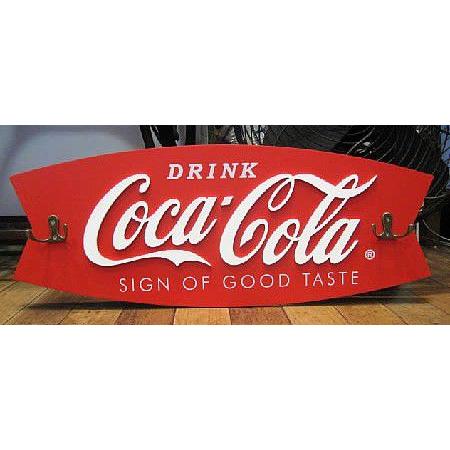 Coca Cola コカコーラ 木製 フック ハンガー アメリカ雑貨 Coca Cola コカコーラ 木製 フック ハンガー アメリカ雑貨