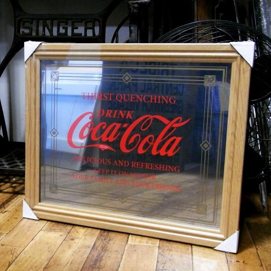 Coca-Cola パブミラー コカ・コーラビンテージ アメリカン雑貨レトロ Coca-Cola コカコーラ パブミラー アメリカン雑貨 ヴィンテージ