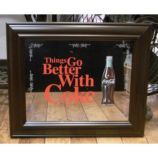 Coca Cola コカコーラ パブミラー インテリア アメリカ雑貨 Coca Cola コカコーラ パブミラー インテリア アメリカ雑貨