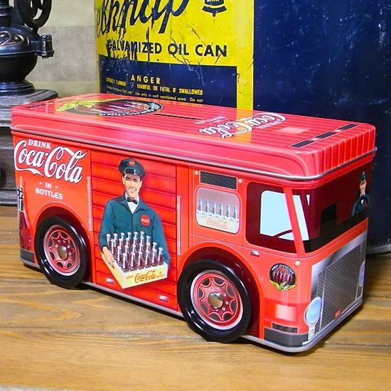 Coca Cola（コカコーラ） トラック型貯金箱 コインバンク : アメリカン