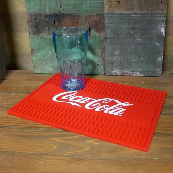 コカコーラ ラバーマット Cocacola アメリカン雑貨 再販ご予約限定送料無料 Barマット