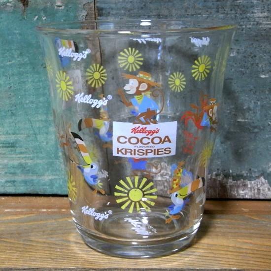 ケロッグ（Kellogg's） ガラスタンブラー サム＆ココくん グラス