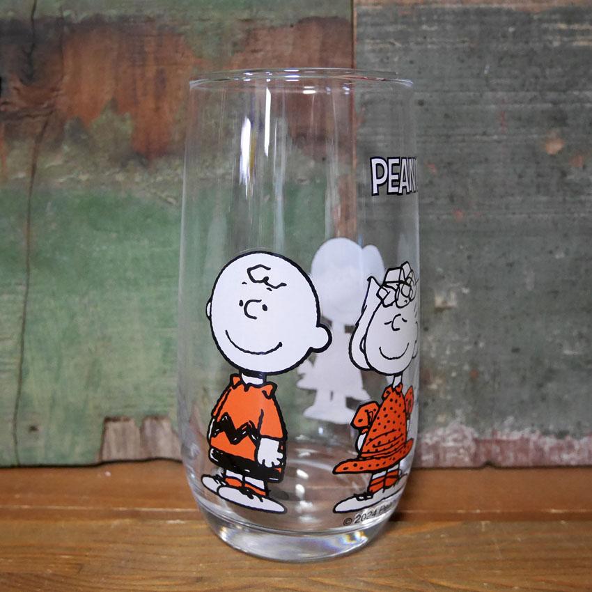 SNOOPY（スヌーピー） ライン グラス コップ PEANUTS GLASS