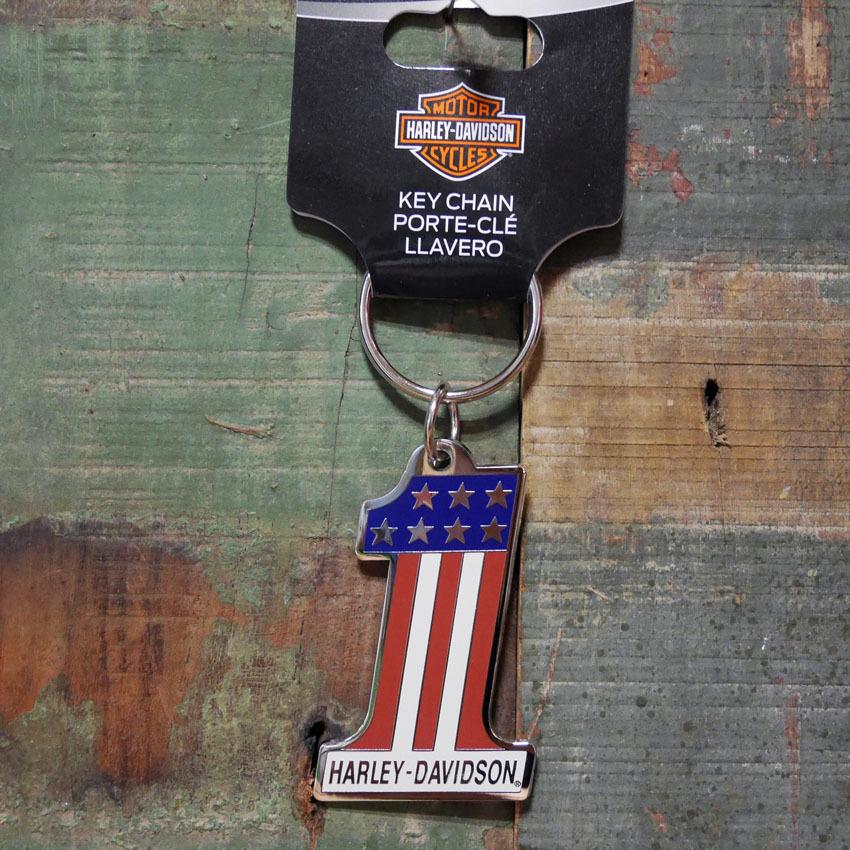Harley Davidson ハーレーダビッドソン No.1 Logo メタル キー Harley Davidson ハーレーダビッドソン No.1 Logo メタル キー