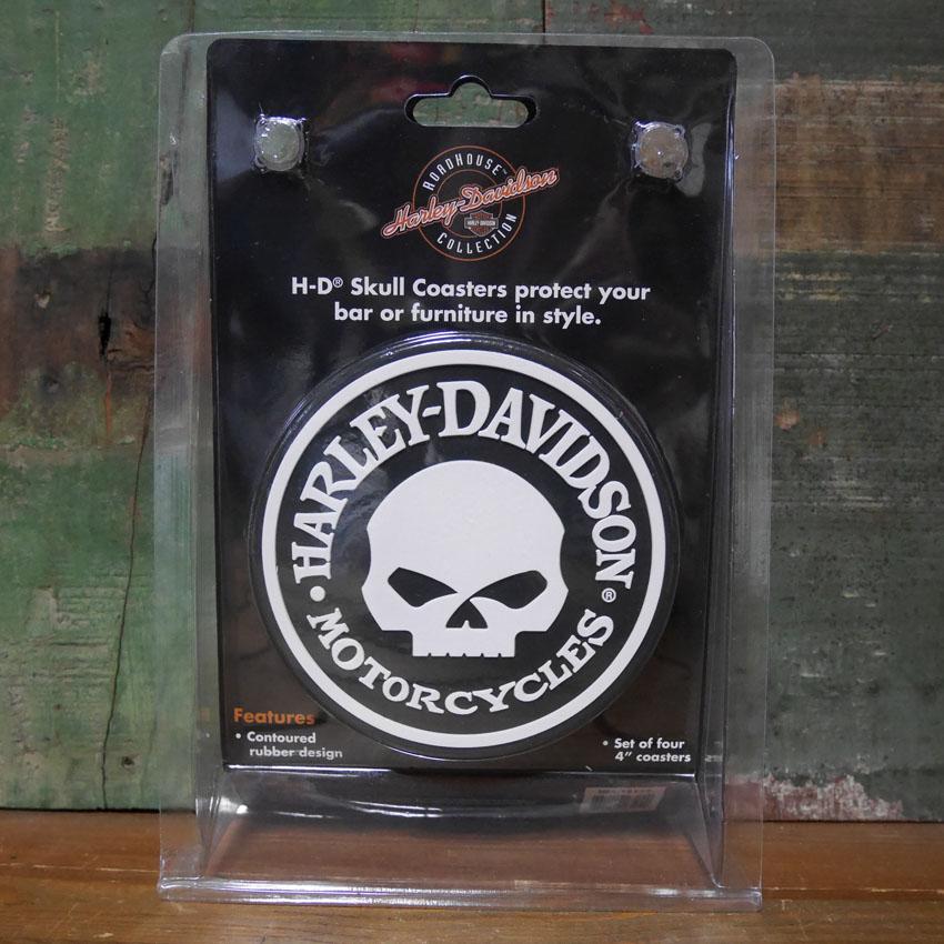 Harley Davidson（ハーレー・ダビッドソン） スカル ラバーコースター