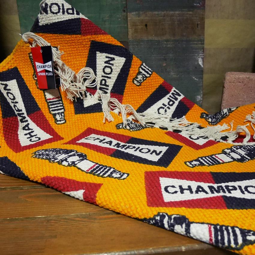 チャンピオン フロア ロングコットンマット Champion Spark Plug