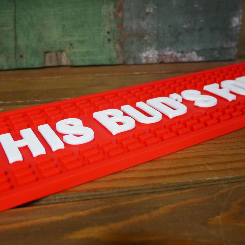 バーマット バドワイザー Budweiser BARマット アメリカン雑貨