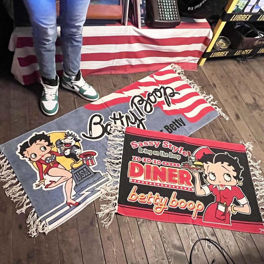 BETTY BOOP（ベティ ブープ） コットンマット ドライブイン BT-DRIVE 