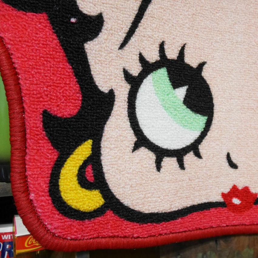 “BETTY BOOP ベティーブープ　ラグ　アメリカ仕入れ BETTY BOOP（ベティ ブープ） アメリカン フロアマット American Floor