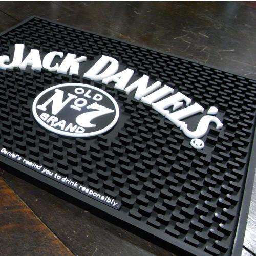 バーマット ジャックダニエル Jack Daniel BARマット アメリカン雑貨