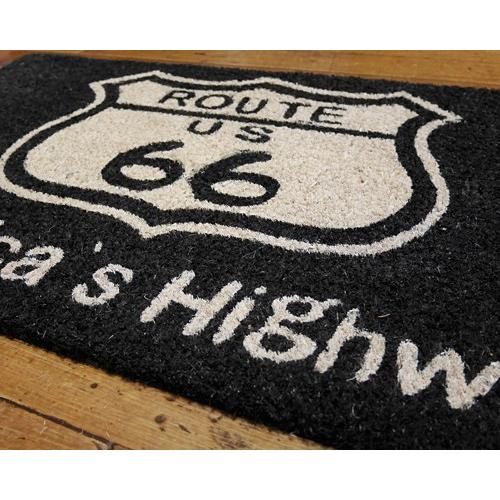 ルート66 コイヤーマット 玄関マット ROUTE66 コイアマット