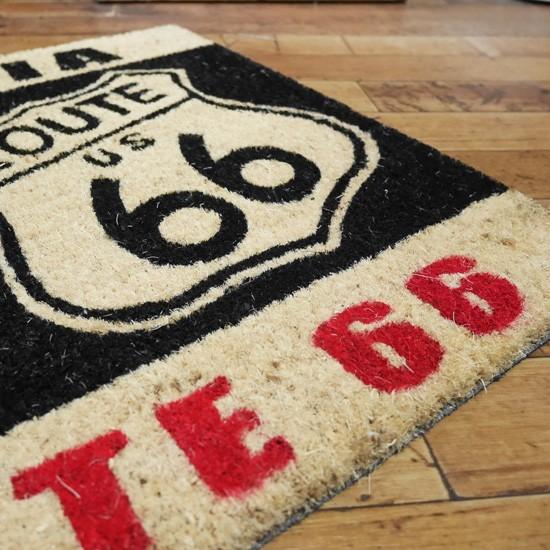 ルート66 カリフォルニア コイヤーマット ROUTE66 玄関マット コイアマット アメリカン雑貨｜goodsfarm｜02