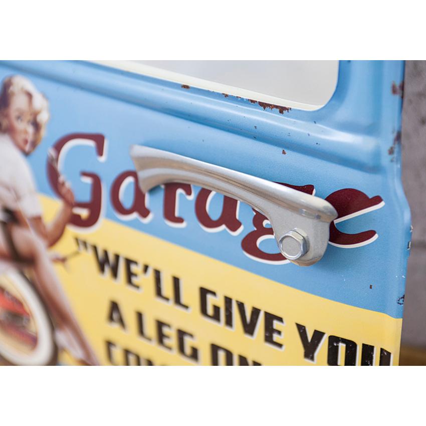 「50’s アメリカンカー フロント型ウォールミラー アメリカンレトロ雑貨 カー ドアミラー インテリア ウォールミラー 鏡 Car Door Mirror