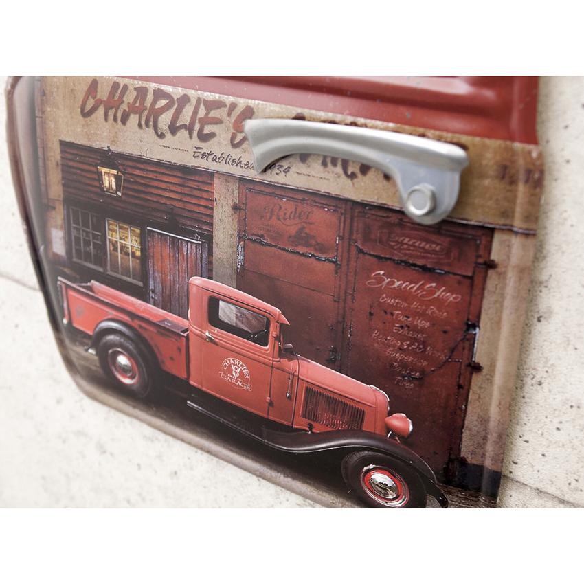 カー ドアミラー CHARLIE'S GARAGE インテリア ウォールミラー 鏡 Car