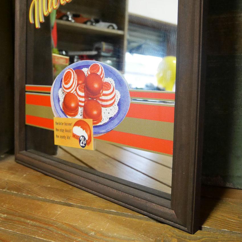 パブミラー CHCAGO Marshmallow インテリア ウォールミラー 鏡 PUB