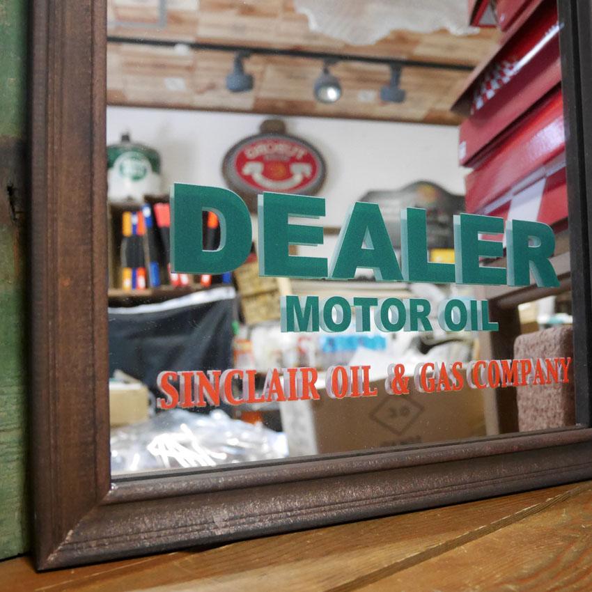 SINCLAIR ウッド パブミラー シンクレア インテリア ウォールミラー 鏡