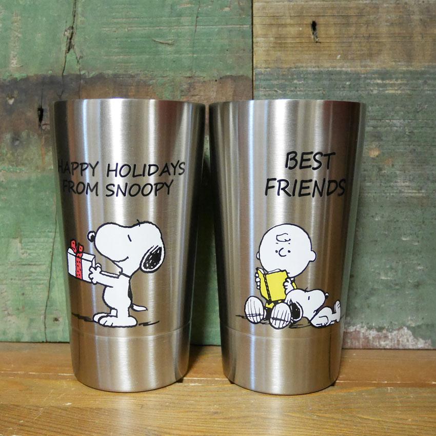 SNOOPY（スヌーピー） 二重タンブラー PEANUTS SNOOPY 保温 保冷
