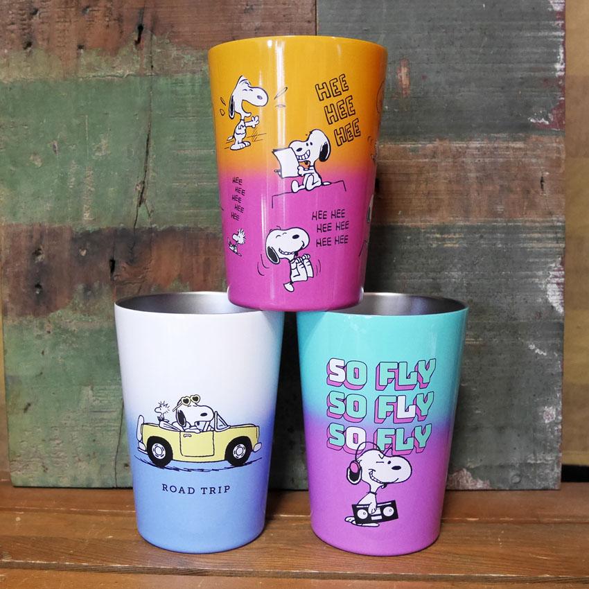 SNOOPY（スヌーピー） ステンレスタンブラー PEANUTS SNOOPY 保温 保冷