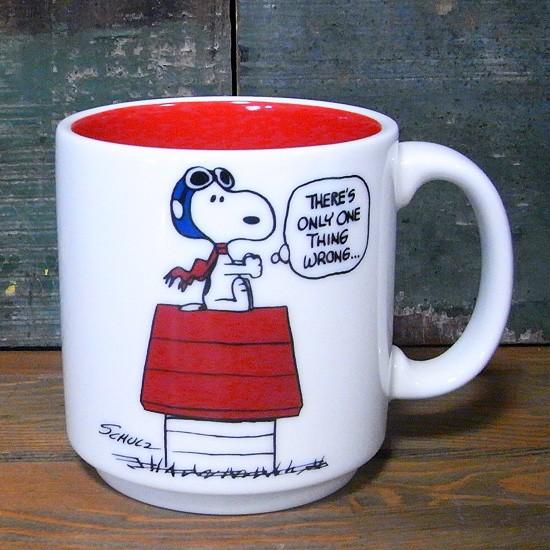 SNOOPY スヌーピー マグカップ フライングエース コップ