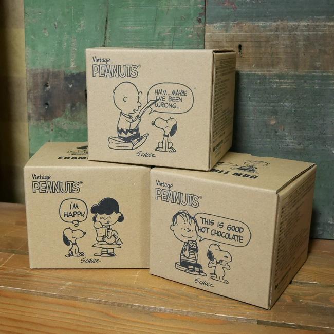 SNOOPY（スヌーピー） 琺瑯 マグカップ PEANUTS SNOOPY ホーロー