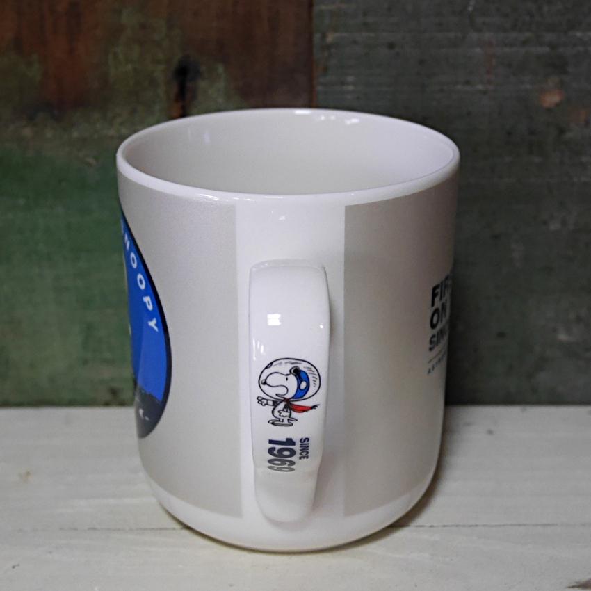 スヌーピー　コッブ SNOOPY（スヌーピー） アストロノーツ 50th マグカップ エンブレム
