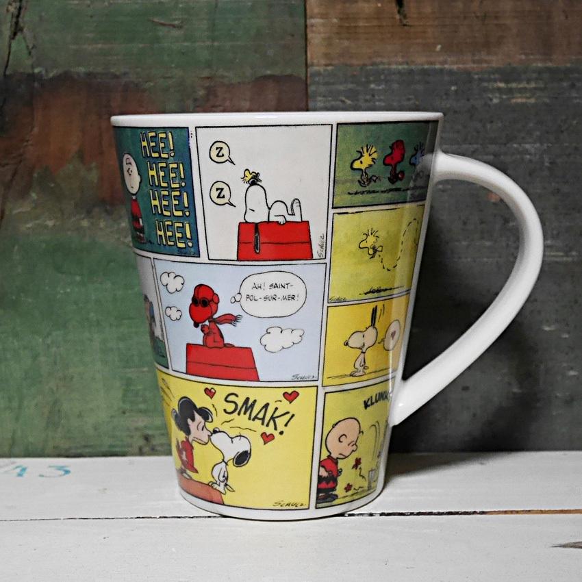スヌーピー マグカップ 大昔のレトロ品 未使用品 SNOOPY スヌーピー ビッグマグ レトロコミックス マグカップ