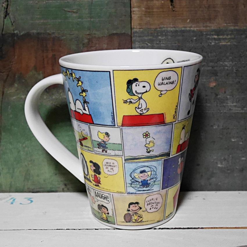 スヌーピー マグカップ 大昔のレトロ品 未使用品 SNOOPY スヌーピー ビッグマグ レトロコミックス マグカップ